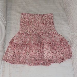Allison New York Floral Mini Skirt